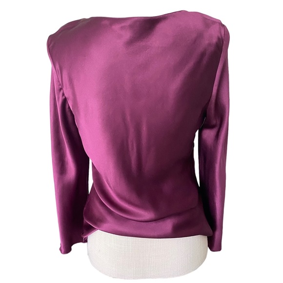 Banana Republic Deep V-neck Lace Silk Top - Picture 5 of 9